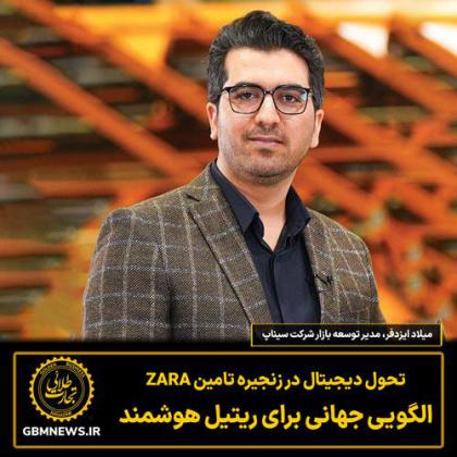تحول دیجیتال در زنجیره تامین ZARA الگویی...