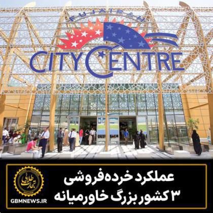 عملکرد خردهفروشی ۳ کشور بزرگ خاورمیانه