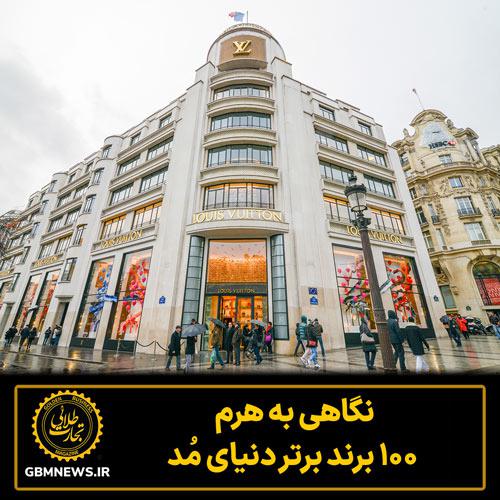 نگاهی به هرم  100 برند برتر دنیای مُد